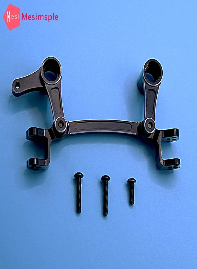 Mesimsple Alloy Mojave 4S Steering Bellcrank Servo Saver ARA340200 for Arrma 1/8 Mojave 4X4 4S BLX Steering Bell Crank Upgrades Parts Black - Image 5